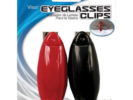 Custom Accessories Visor Eyeglass Clips For Universal to fit all sunglasses or glasses 2 pk For Discount