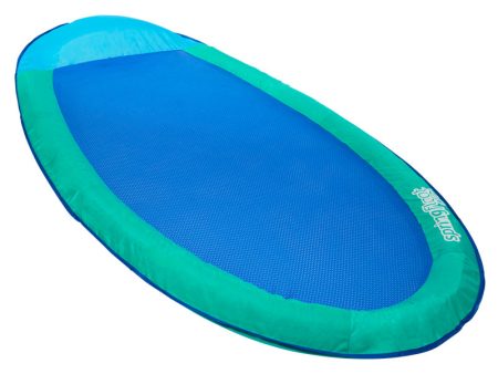 SwimWays Hyper-Flate Valve Assorted Fabric Mesh Inflatable Spring Float Original Pool Float on Sale