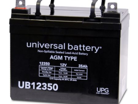 UPG UB12350 35 Ah Lead Acid Automotive Battery Online