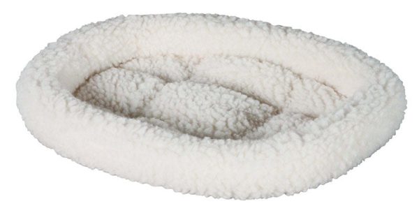 Petmate White Poly Cotton Pet Bed 2 in. H X 18 in. W X 16 in. L For Cheap