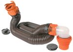 Camco RhinoFLEX RV Sewer Kit With Pre-Attached Fittings 1 pk Hot on Sale