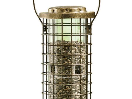 Perky-Pet Squirrel Stumper Wild Bird 3 lb Metal Plastic Bird Feeder 8 ports For Discount