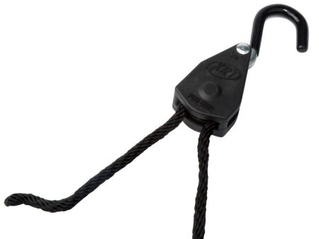 ProGrip 1 4 in. W X 8 ft. L Black Particle Rope Lock Tie Down Sale