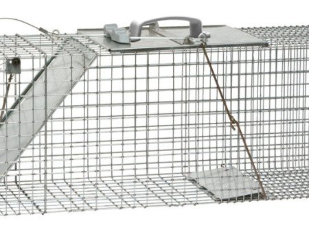 Havahart Large Live Catch Cage Trap For Cats and Raccoons 1 pk Online Hot Sale