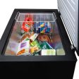 198L Black Chest Freezer - SIA CHF198BL Hot on Sale