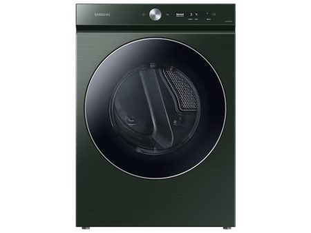 Bespoke 7.6 cu. ft. Ultra Capacity Electric Dryer with AI Optimal Dry and Super Speed Dry in Forest Green For Sale