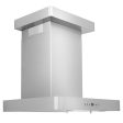 ZLINE Convertible Vent Wall Mount Range Hood in Stainless Steel with Crown Molding (KECRN) on Sale